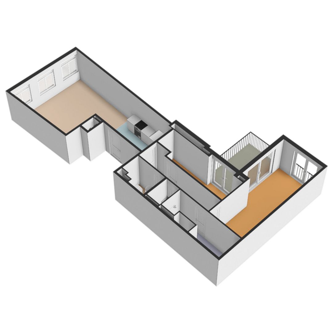 Spuistraat 65 B, Den Haag plattegrond-30