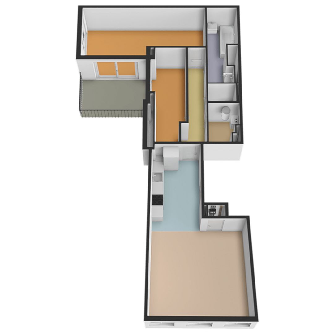 Spuistraat 65 B, Den Haag plattegrond-30