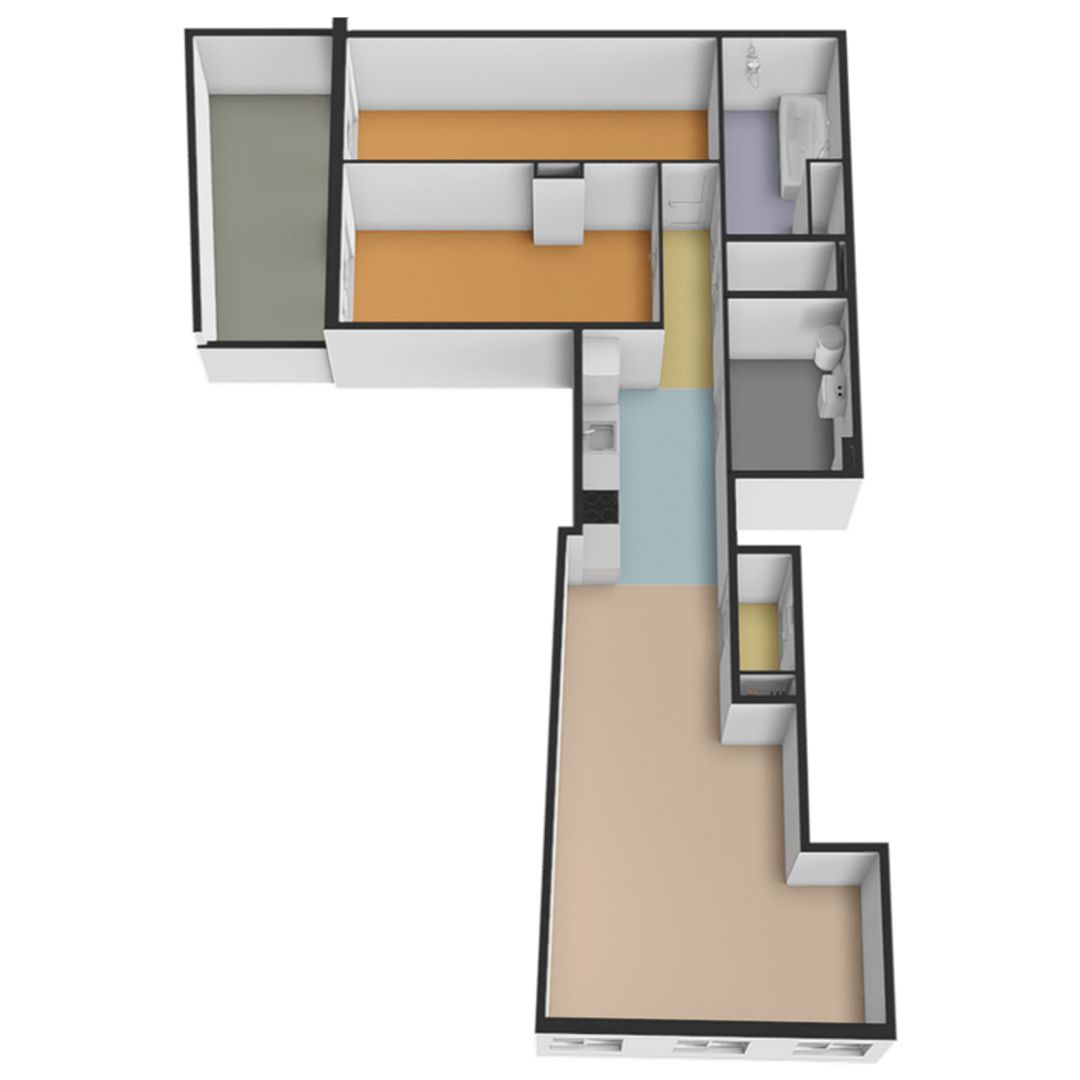Spuistraat 65 A, Den Haag plattegrond-33