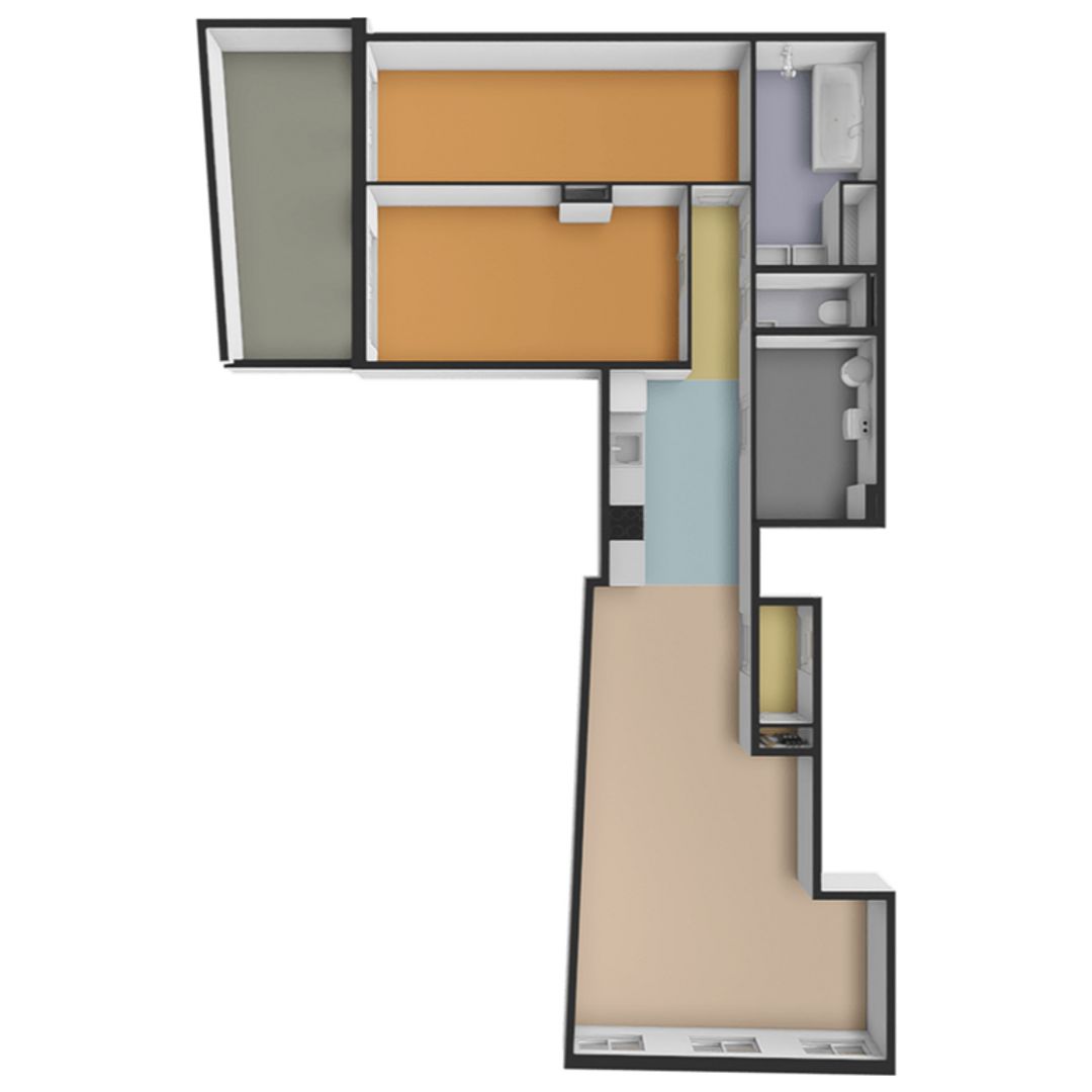 Spuistraat 65 A, Den Haag plattegrond-33