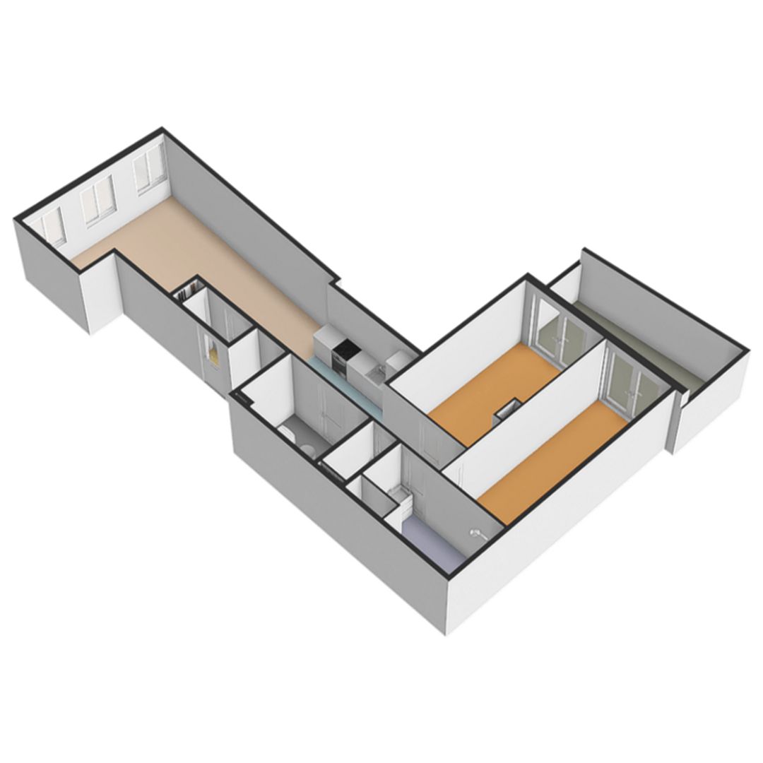 Spuistraat 65 A, Den Haag plattegrond-33