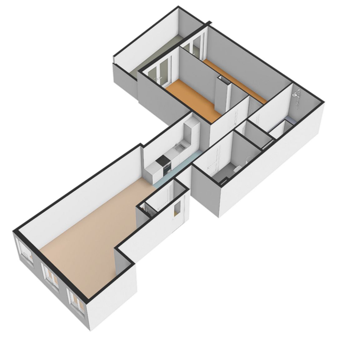 Spuistraat 65 A, Den Haag plattegrond-33