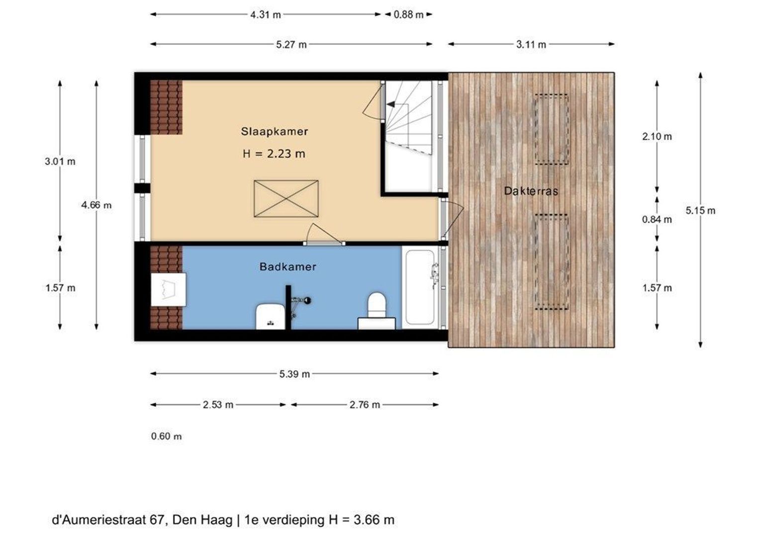 D'aumeriestraat 67, Den Haag plattegrond-27