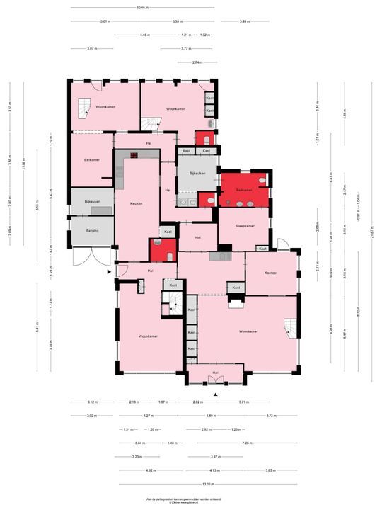 Nijbuorren 8, Ternaard plattegrond-63