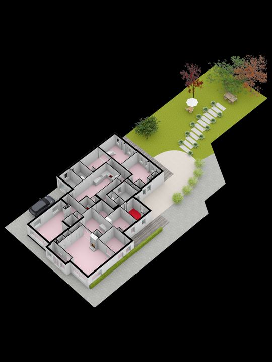 Nijbuorren 8, Ternaard plattegrond-63