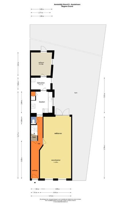 Amsteldijk Noord 8, Amstelveen plattegrond-23