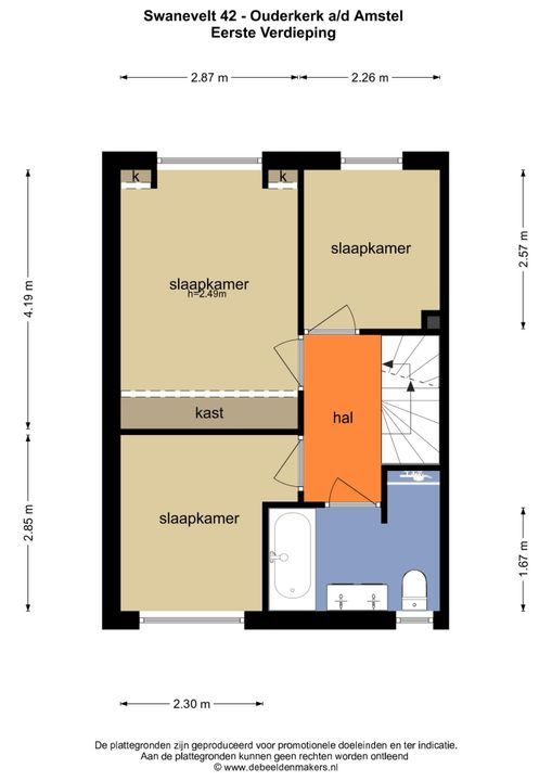 Swanevelt 42, Ouderkerk Aan De Amstel plattegrond-16