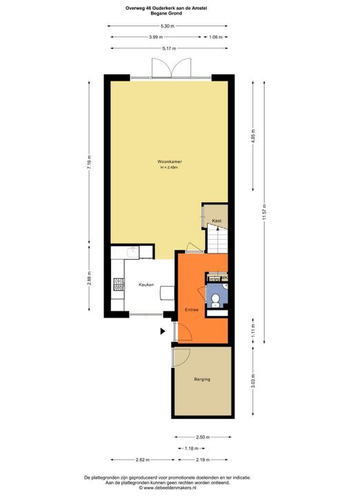 Overweg 46, Ouderkerk Aan De Amstel plattegrond-33