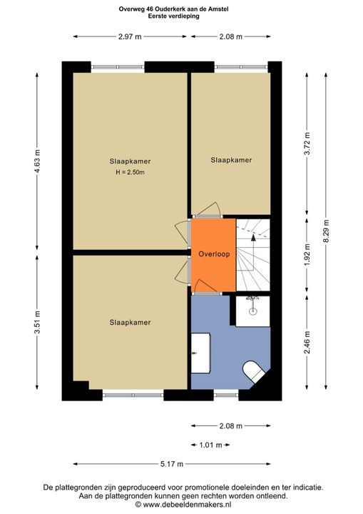 Overweg 46, Ouderkerk Aan De Amstel plattegrond-33