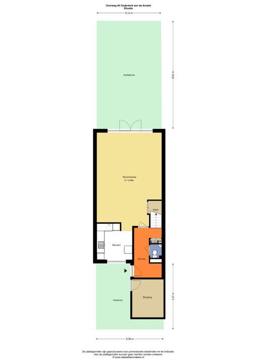 Overweg 46, Ouderkerk Aan De Amstel plattegrond-33