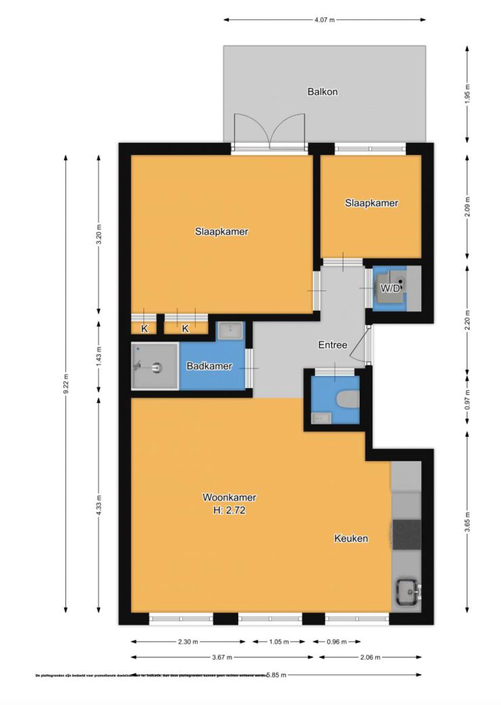 Jacob van Ruisdaelstraat 119, Utrecht plattegrond-0