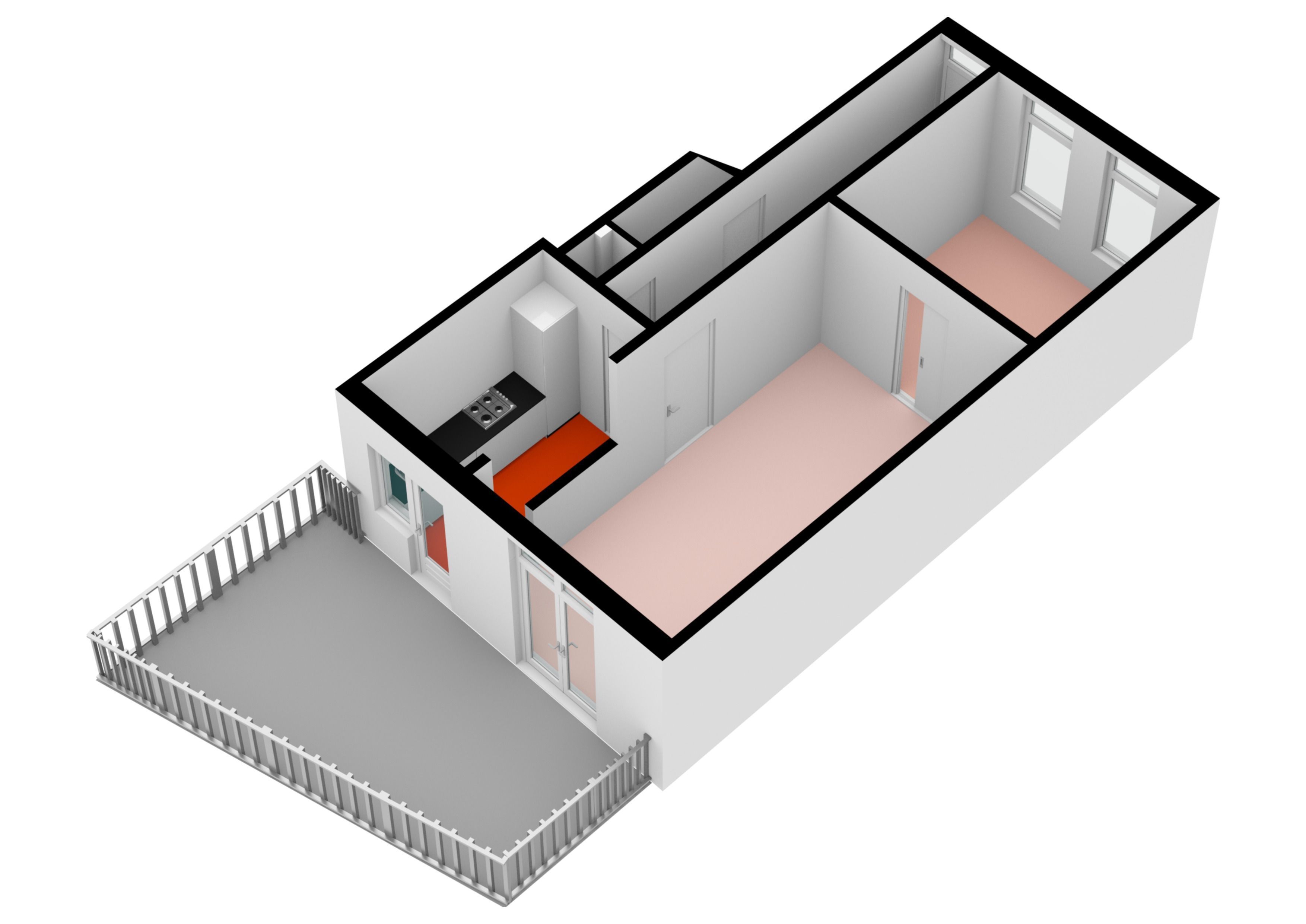 Kwartelstraat 2, Utrecht plattegrond-0