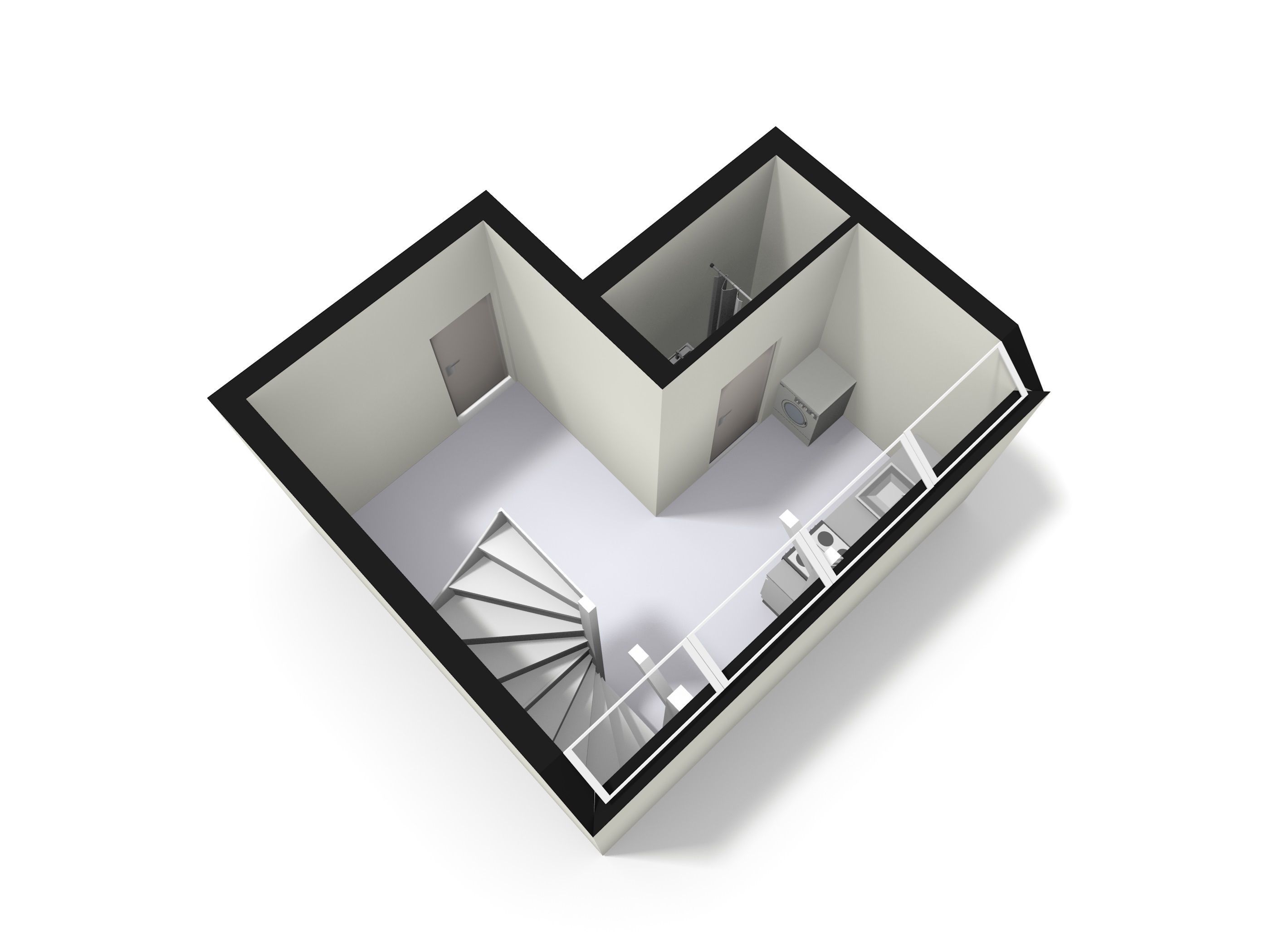 Lange Lauwerstraat 36 B*, Utrecht plattegrond-2