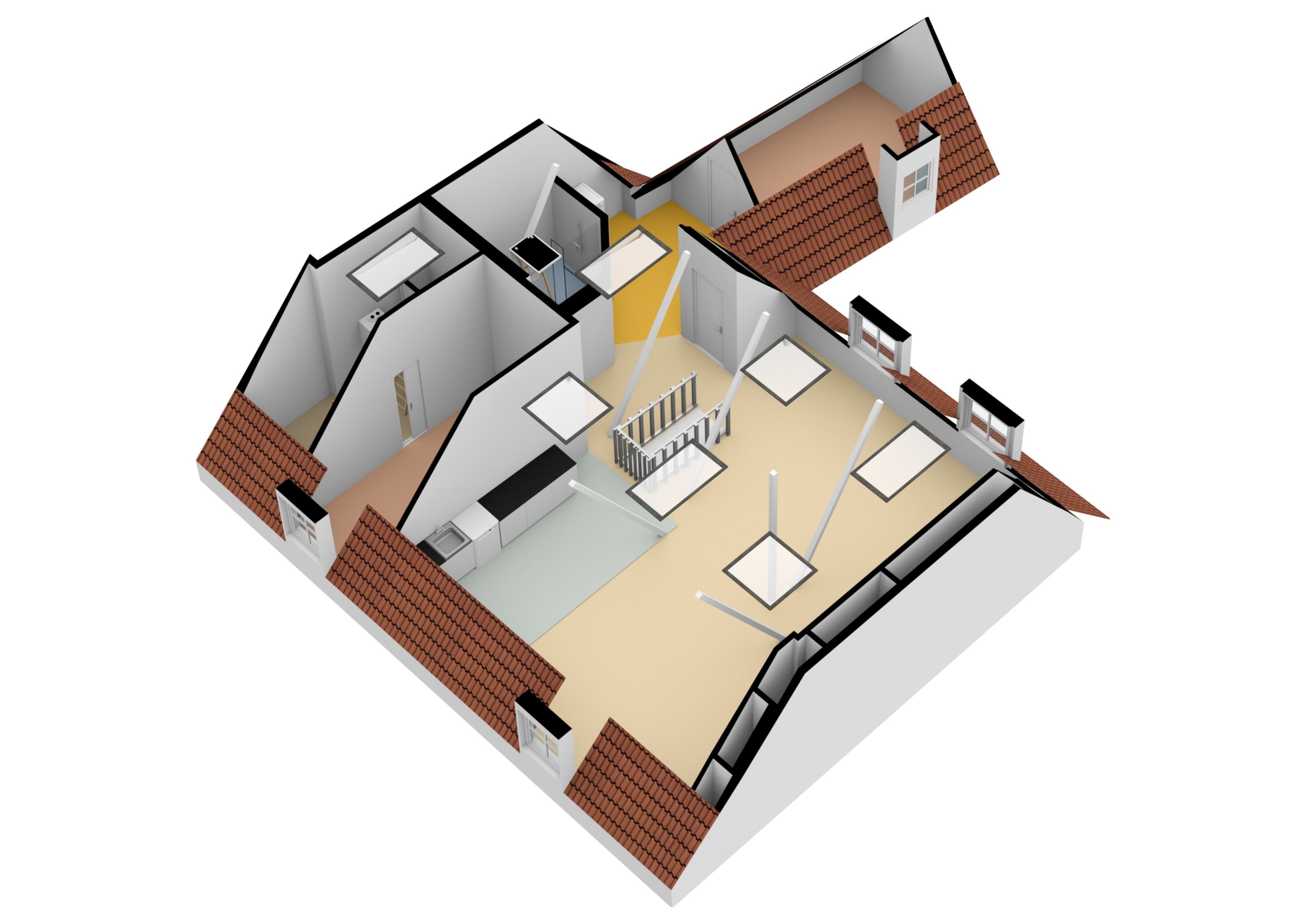 Schippersgracht 19, Maarssen plattegrond-1