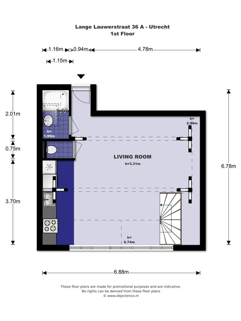 Lange Lauwerstraat 36 A, Utrecht foto-29