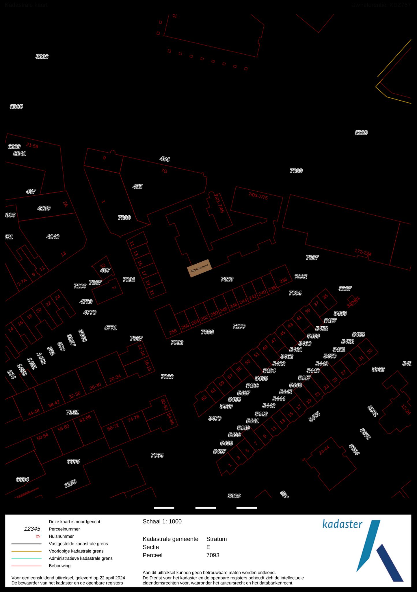 Kanaaldijk-Zuid 7 57, Eindhoven plattegrond-0