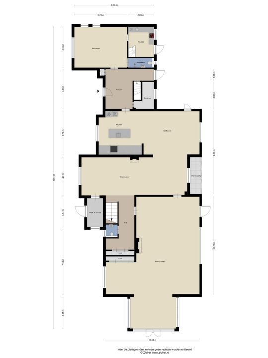 Loenenseweg 53, Beekbergen plattegrond-