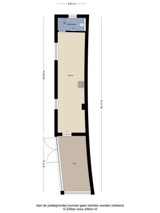 Loenenseweg 53, Beekbergen plattegrond-