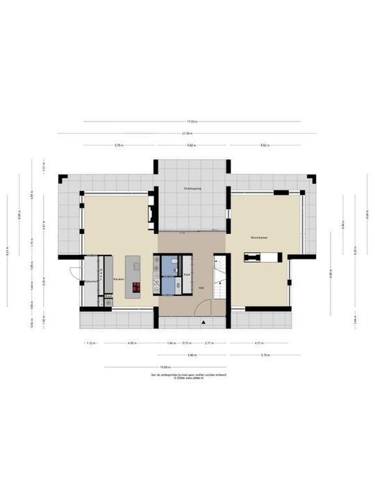 Prins Bernhardpark 25, Enschede plattegrond-