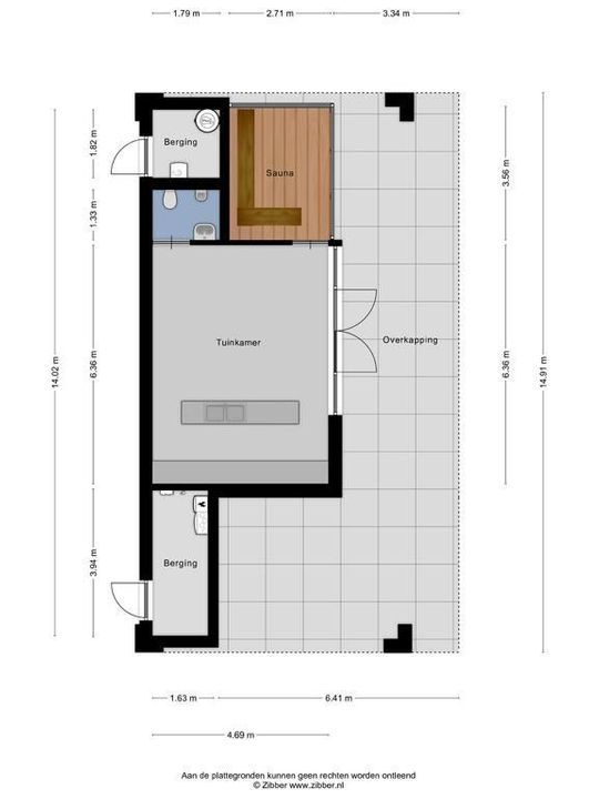 Prins Bernhardpark 25, Enschede plattegrond-
