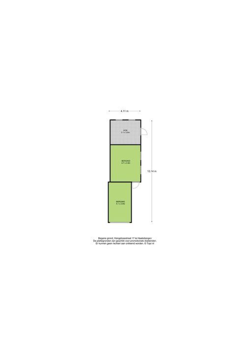 Hengelosestraat 17, Haaksbergen plattegrond-