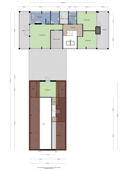 Rijksweg 11 b, Ambt Delden plattegrond-