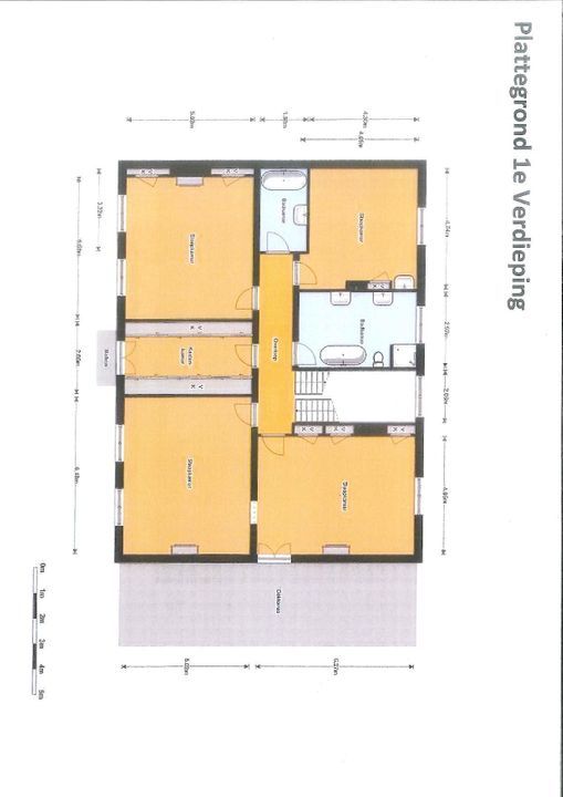 Zuiderzeestraatweg 158, Hierden plattegrond-