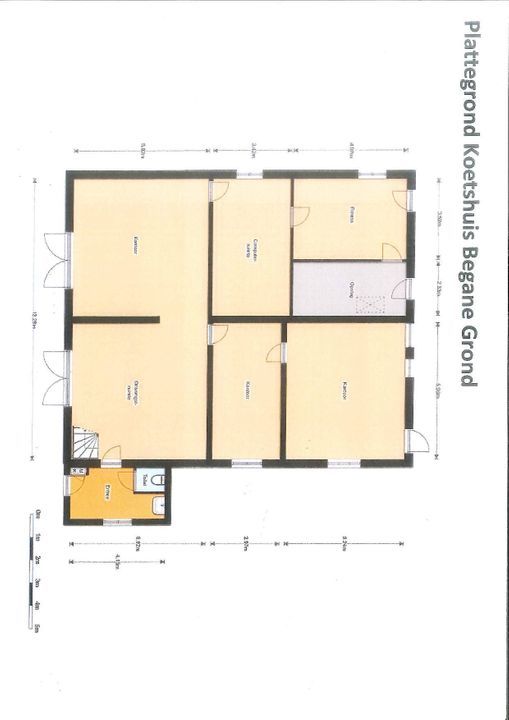 Zuiderzeestraatweg 158, Hierden plattegrond-