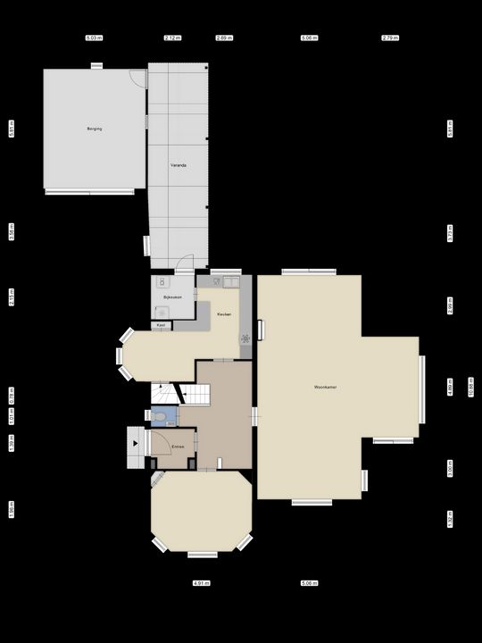 Generaal Van Heutszlaan 10, Apeldoorn plattegrond-