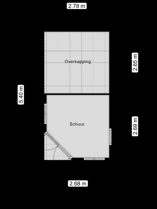 Beukerweg 50, Enschede plattegrond-