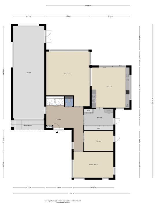 Oude Boekeloseweg 84, Haaksbergen plattegrond-