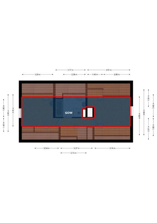 Weerseloseweg 271, Enschede plattegrond-