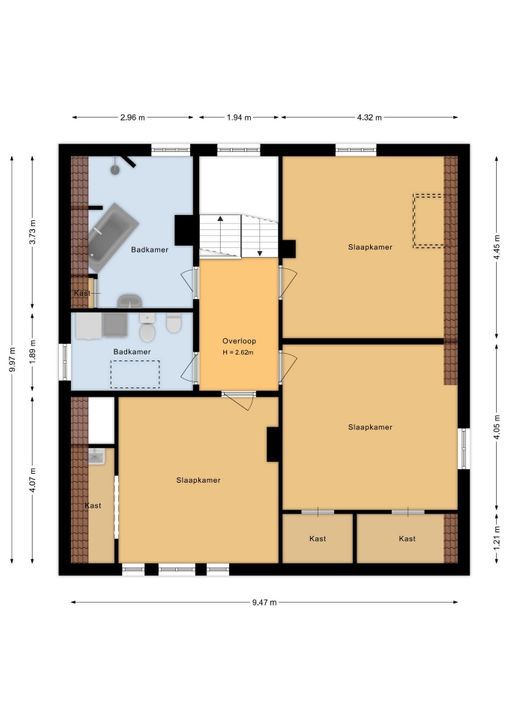 Zutphenseweg 37, Eefde plattegrond-