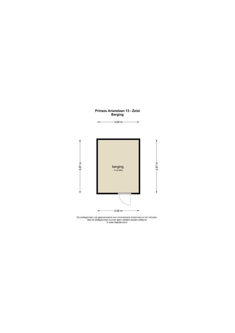 Prinses Arianelaan 13, Zeist plattegrond-6