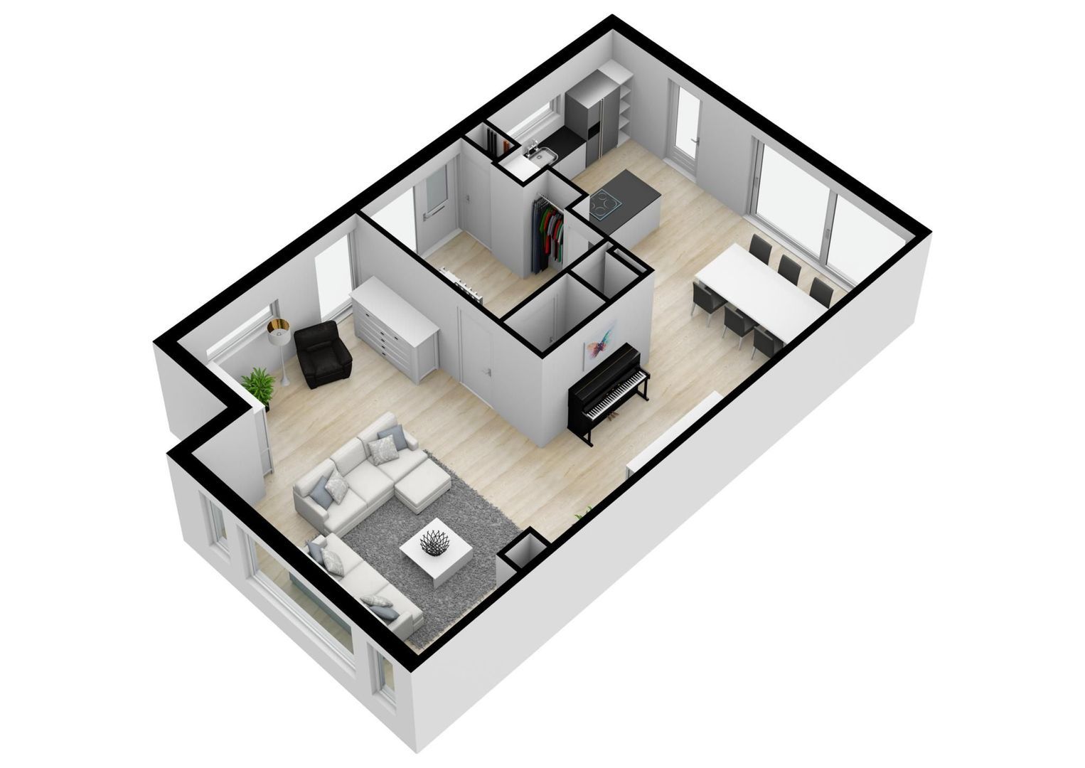 Senecalaan 26, Zeist plattegrond-1