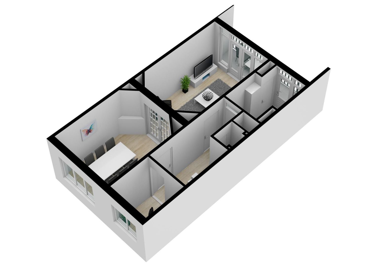 Pieter Nieuwlandstraat 13 BIS, Utrecht plattegrond-1