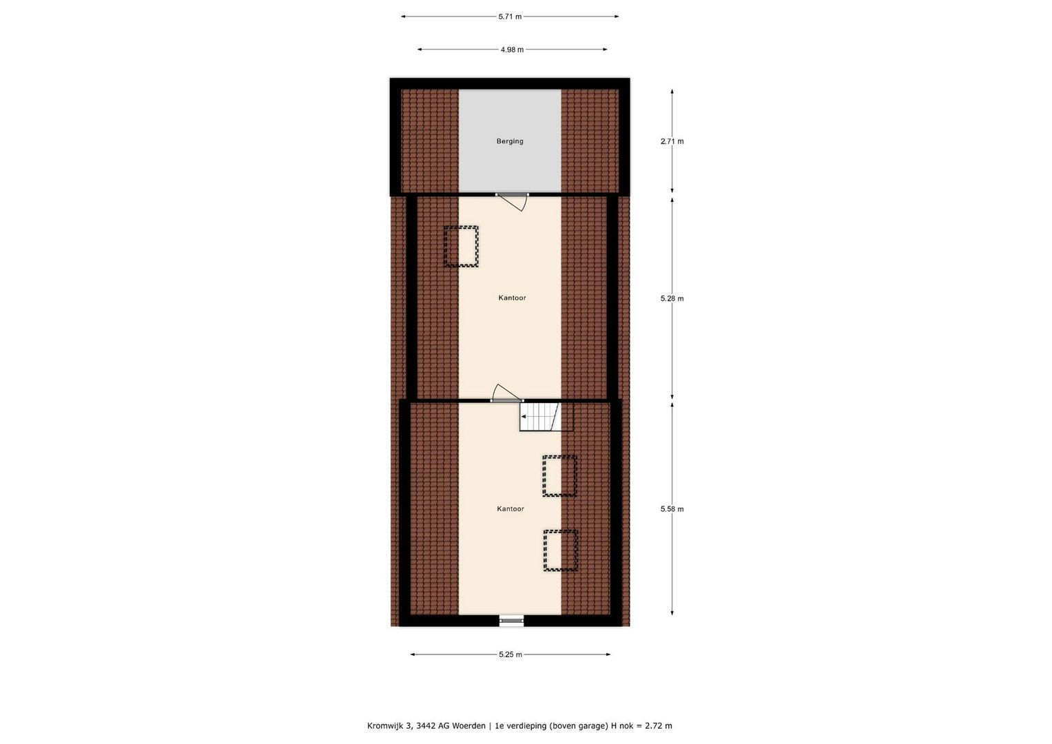 Kromwijk 3, Woerden plattegrond-3