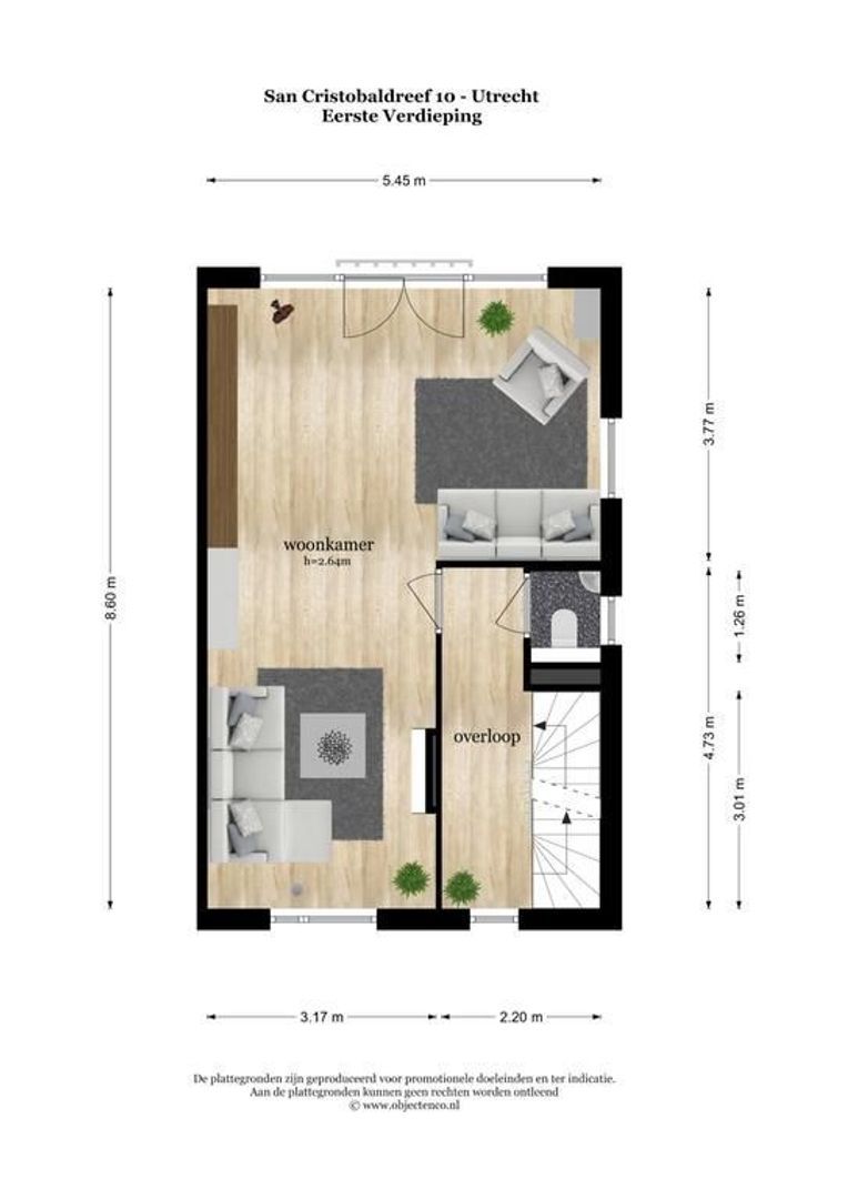 San Cristobaldreef 10, Utrecht plattegrond-4