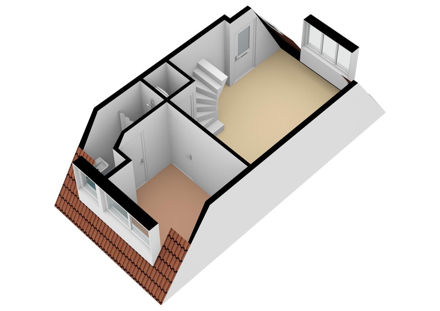 Orchideestraat 29 B, Utrecht plattegrond-2