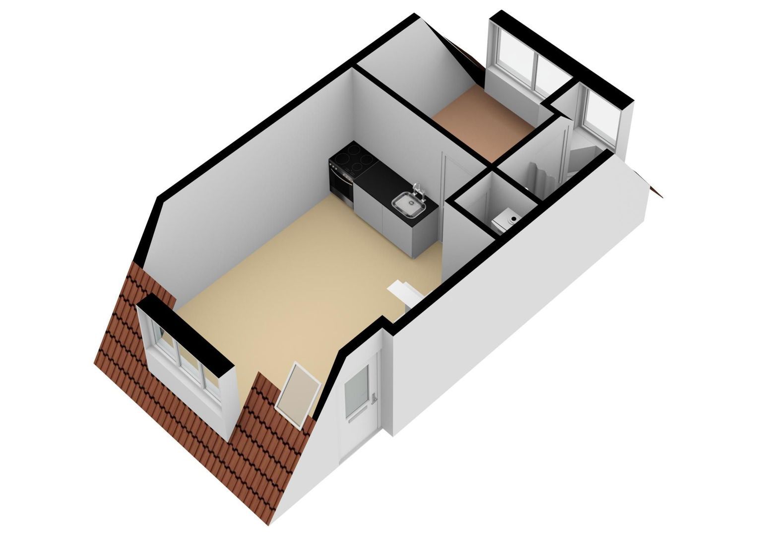 Orchideestraat 29 B, Utrecht plattegrond-1