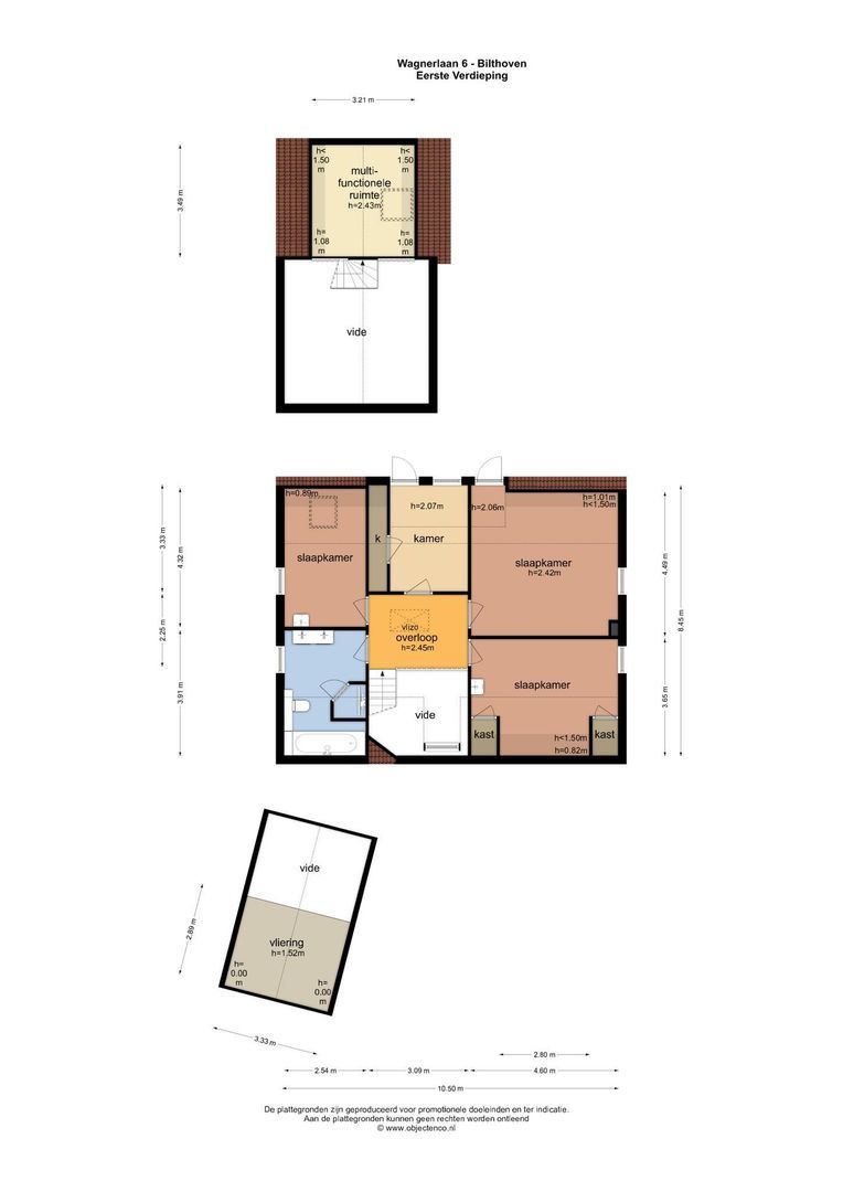 Wagnerlaan 6, Bilthoven plattegrond-2