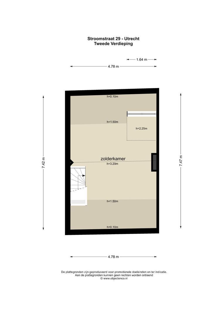 Stroomstraat 29, Utrecht plattegrond-8