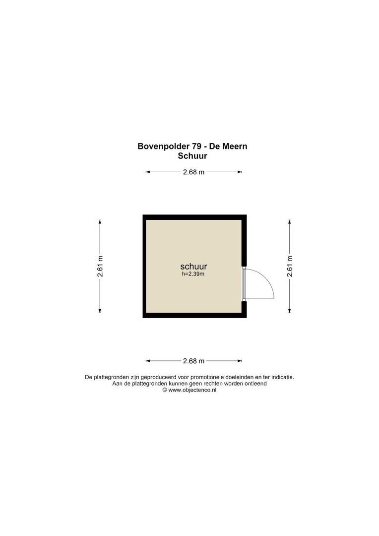 Bovenpolder 79, De Meern plattegrond-6