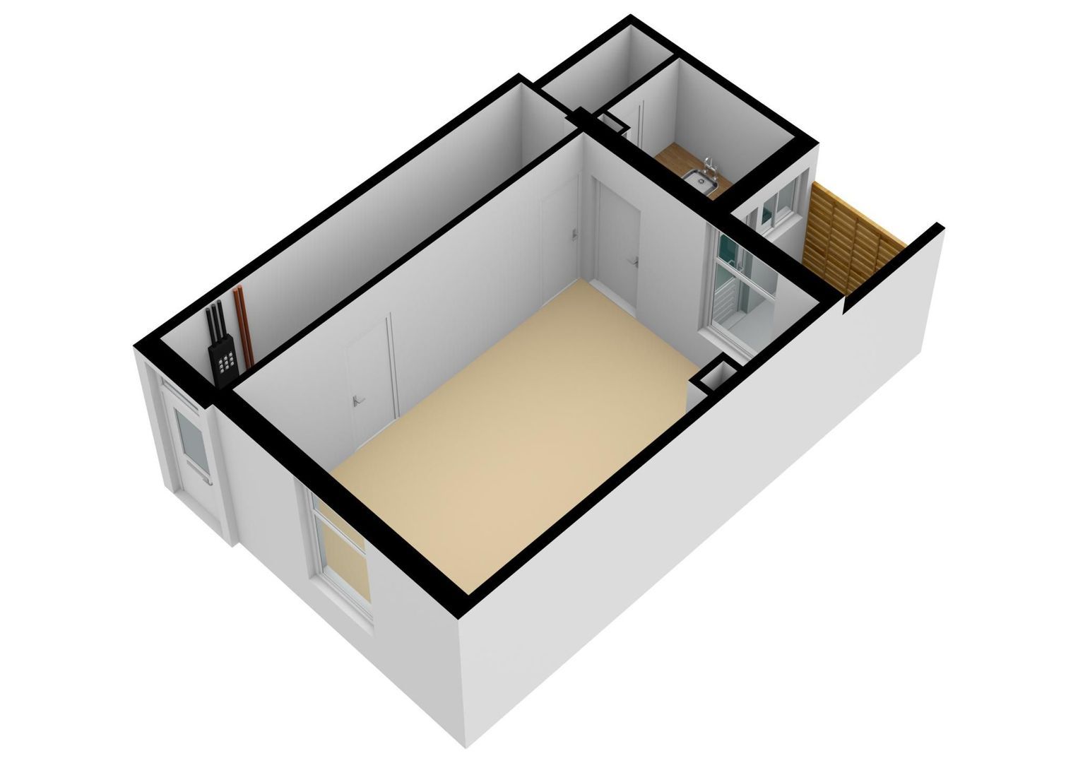 Doornstraat 17, Utrecht plattegrond-1