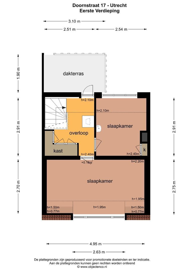 Doornstraat 17, Utrecht plattegrond-2