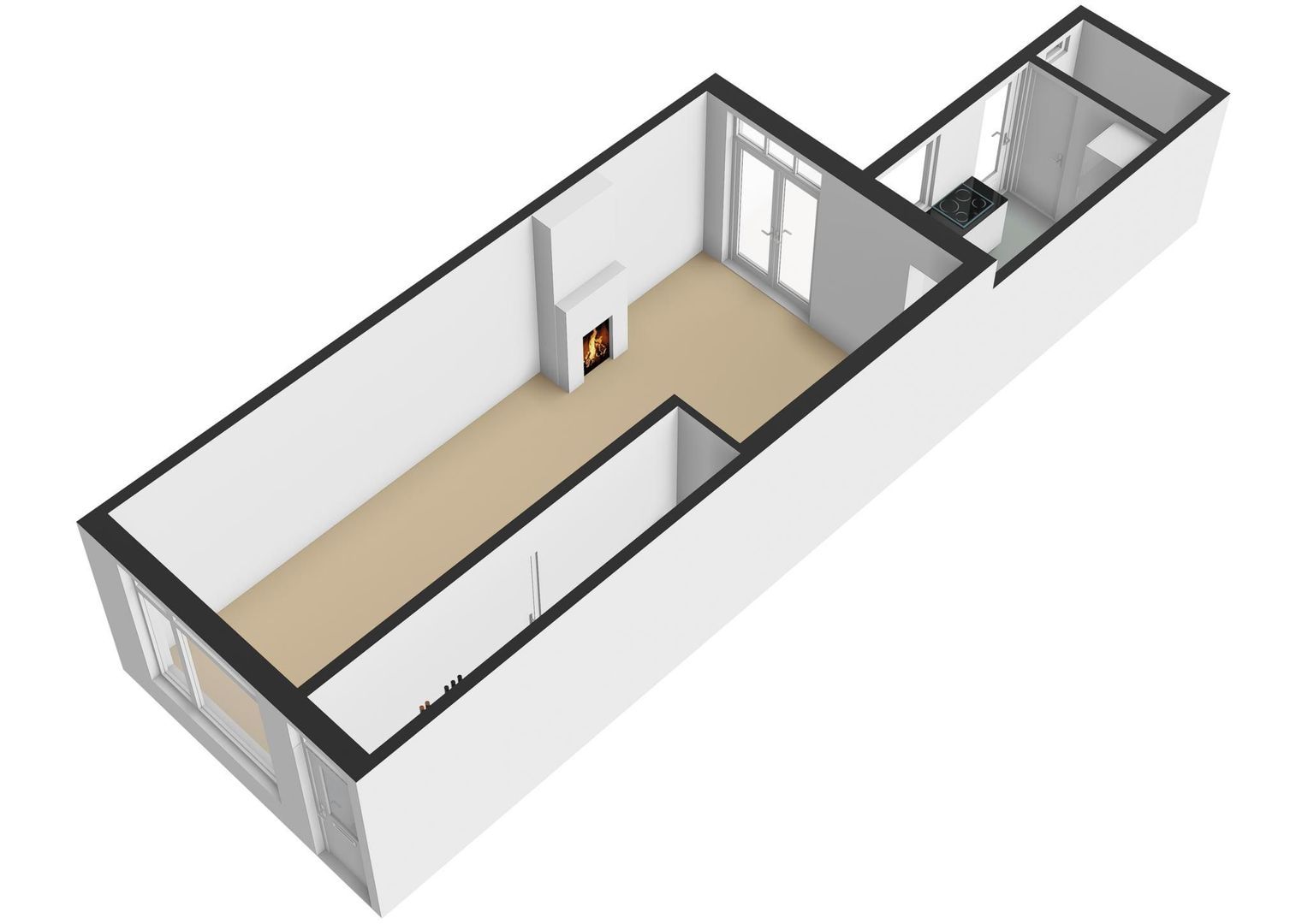 Renstraat 20, Utrecht plattegrond-1