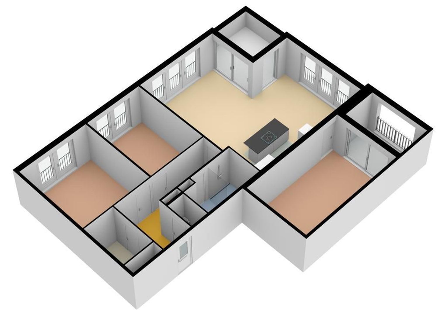 San Marinostraat 149, Utrecht plattegrond-1