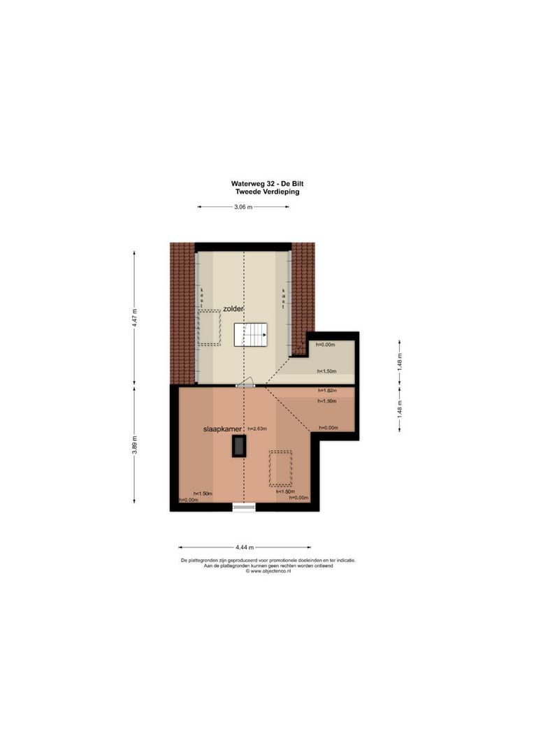 Waterweg 32, De Bilt plattegrond-6