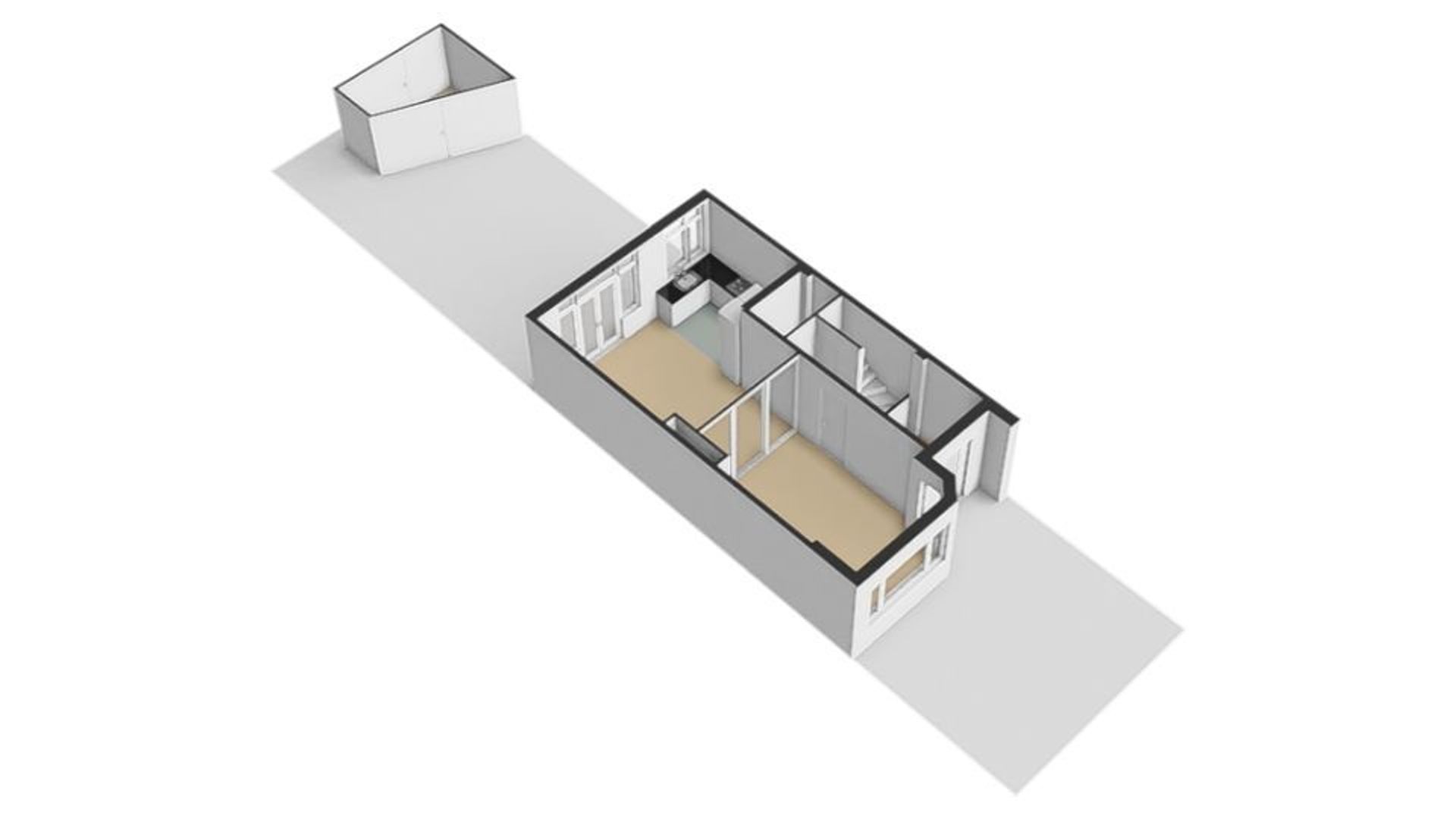 Albrecht Thaerlaan 57, Utrecht plattegrond-1