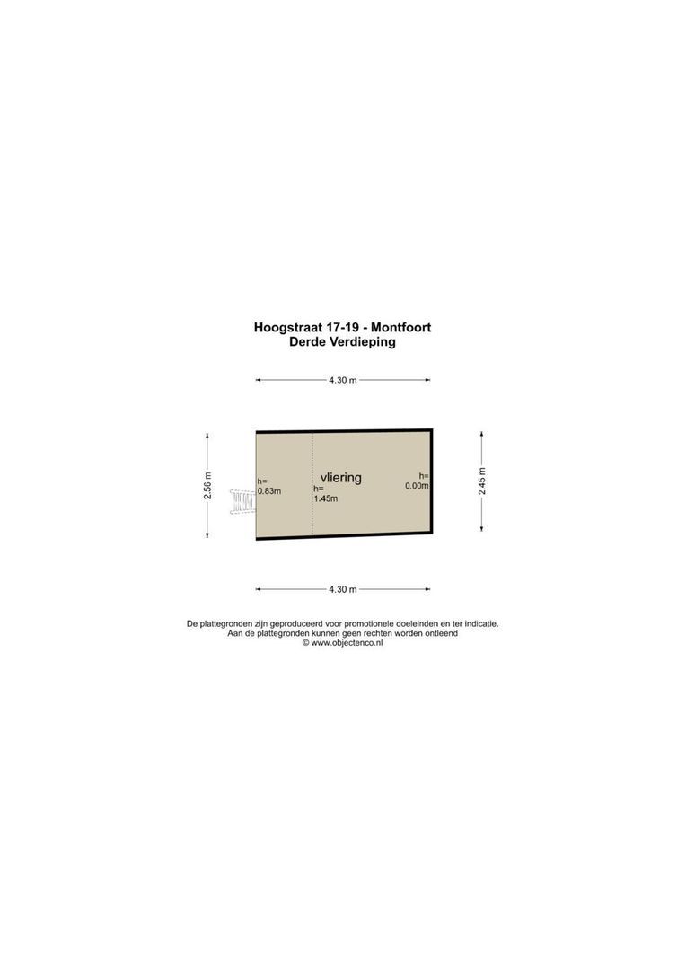 Hoogstraat 17, Montfoort plattegrond-7